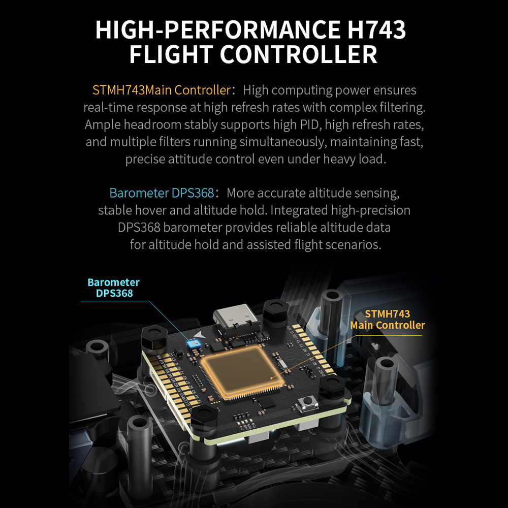 Contrôleur de vol Axisflying H - Fpv Drone Flight Controller avis et prix