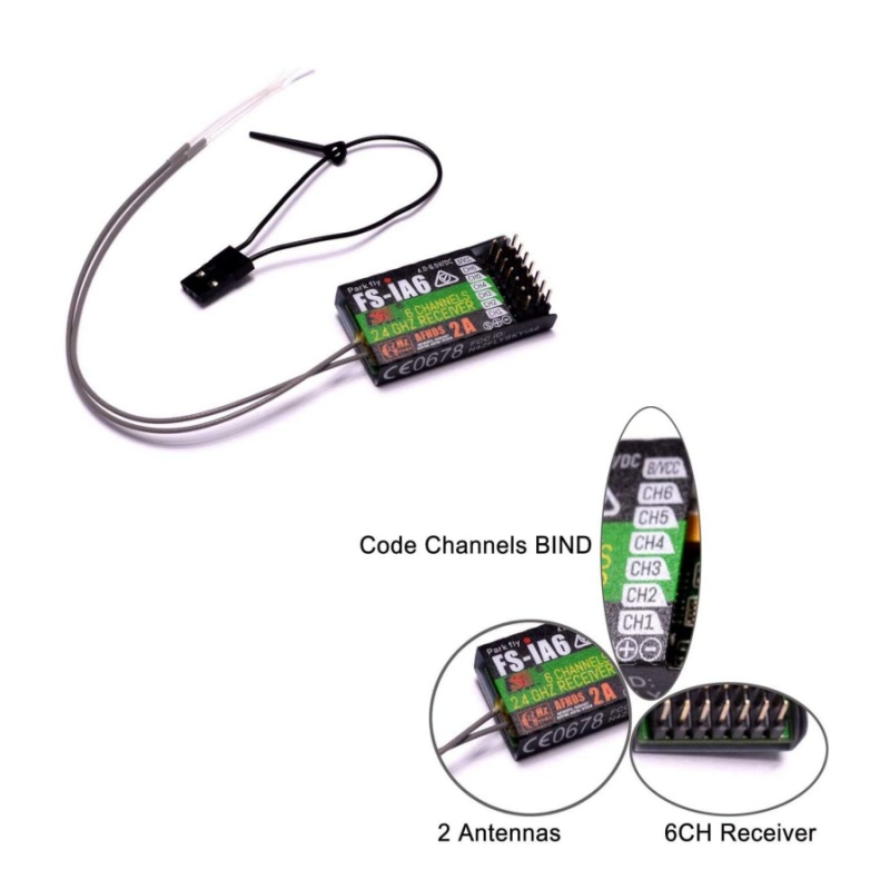 Flysky FS-IA6 récepteur 6CH do - Fpv Drone Battery avis et prix