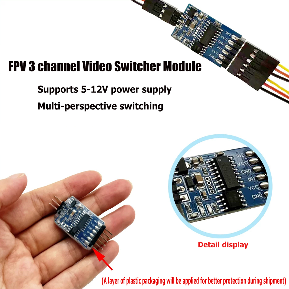 Module de commutation vidéo 5. - Fpv Drone Camera avis et prix