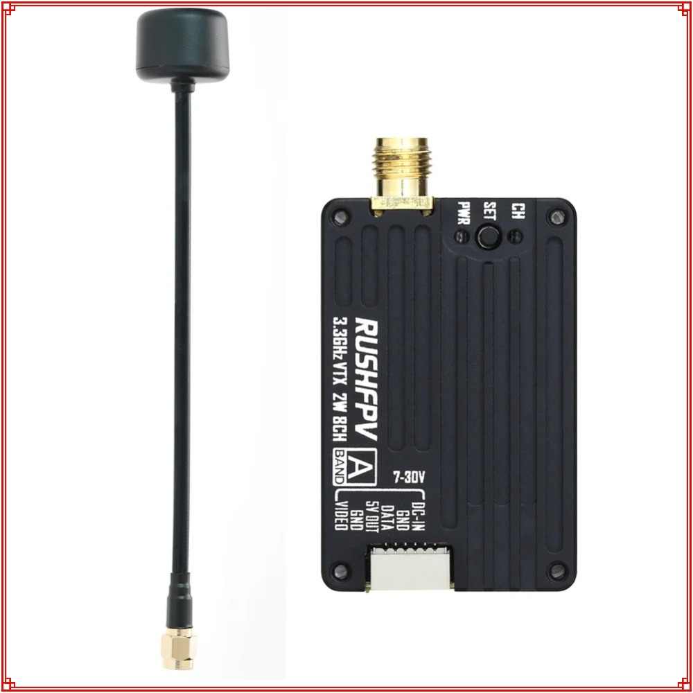 Nouveau 2026 RUSHFPV 3.3G 2W V - Fpv Drone Transmitter avis et prix