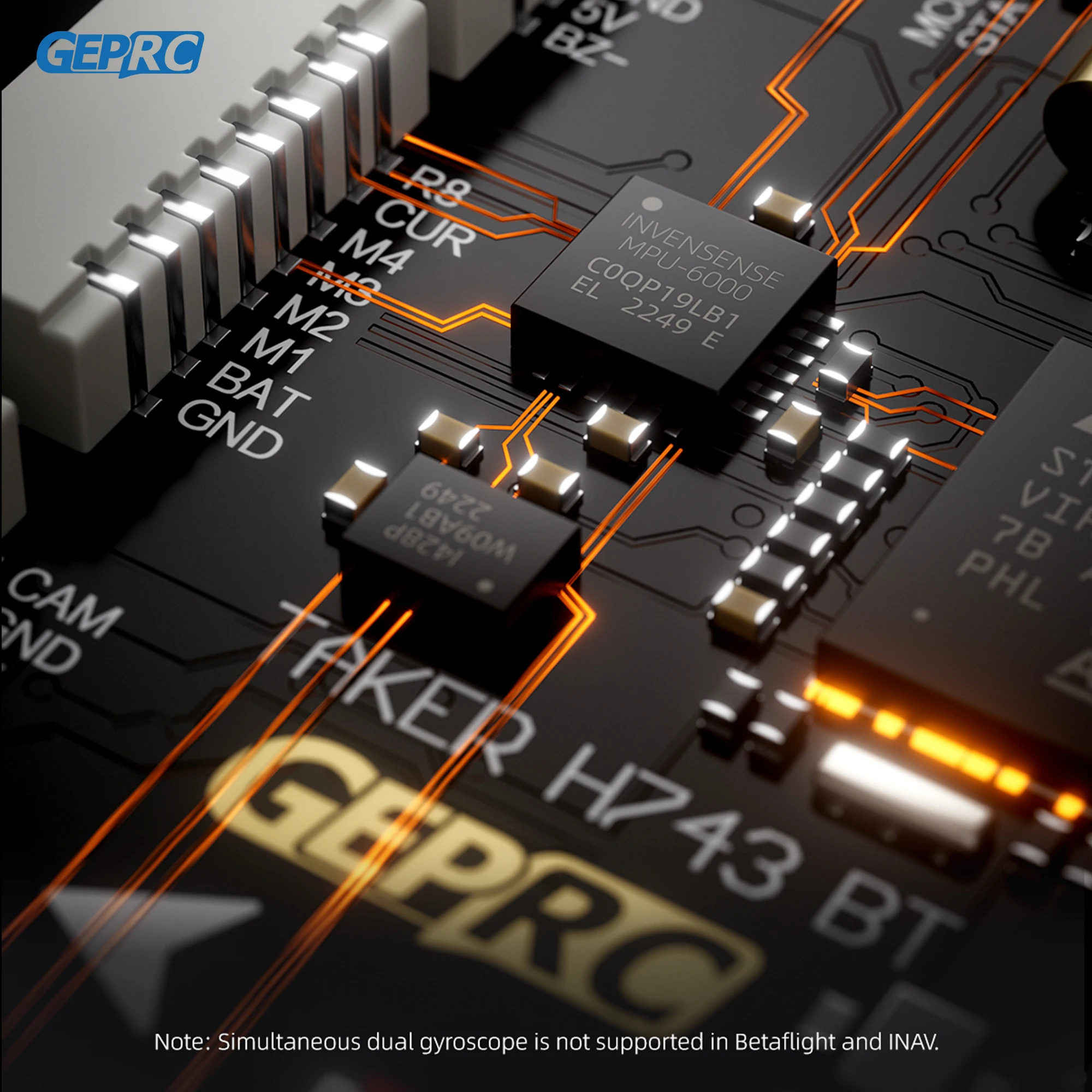 GEPRC TAKER H743 BT 32Bit 65A  - Fpv Drone Flight Controller avis et prix